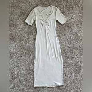 Abercrombie form fitting keyhole dress